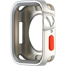 AW-002C45-SV [Apple Watch TPUカバー （002） 45mm シルバー]