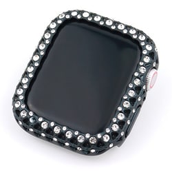 AW-004C45-BK [Apple Watch カバー ストーンハート （004） 45mm ブラック]