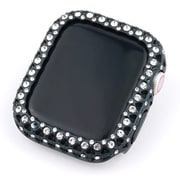 AW-004C45-BK [Apple Watch カバー ストーンハート （004） 45mm ブラック]