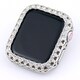 AW-004C45-SV [Apple Watch カバー ストーンハート （004） 45mm シルバー]