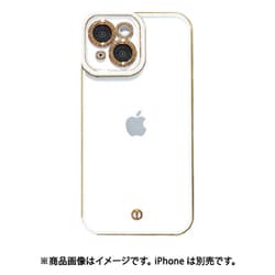 iPhone 15用 GLOSSY CASE WH