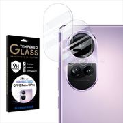 CRCG-OPRE10P [2枚組 OPPO Reno10 Pro 5G カメラ 2眼 レンズ 保護フィルム ガラスフィルム 日本製硝子 硬度9H 全面保護 レンズカバー カメラフィルム クリア 透明]