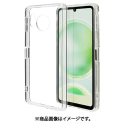 7780AS8HACL [AQUOS sense8用 ケースカバー ハイブリッド TPU×アクリル RHINO ライノ 耐衝撃吸収 表面硬度5H MIL規格 クリア]