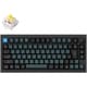 Q1 Pro QMK/VIA ワイヤレス カスタム・メカニカルキーボード ノブバージョン - RGB - JIS配列（テンキーレス）- 組み立て済み/カーボンブラック/Keychron K Pro スイッチ（ホットスワップ）バナナ軸 Q1P-M4-JIS
