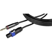 CableWorks スピーカーケーブル 約3m ストレートTS-Phoneプラグ-スピコンプラグ GCWH-SPK-10-1TL(10ft/3m)