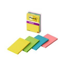 ポストイット（Post it）強粘着ノート付箋（ふせん）CYSマルチカラー8 656SS-MC-8N