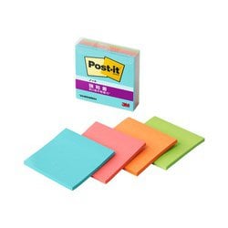 ポストイット（Post it）強粘着ノート付箋（ふせん）CYSマルチカラー1 654SS-MC-1