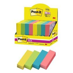 ポストイット（Post it）強粘着見出し付箋（ふせん）CYSマルチカラー8 増量タイプ 7001SS-MC-8N