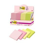 ポストイット（Post it）強粘着ノート付箋（ふせん）CYSマルチカラー4 増量タイプ 6541SS-MC-4N