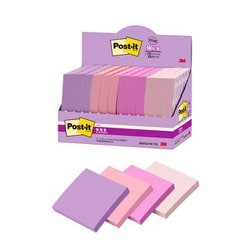 ポストイット（Post it）強粘着ノート付箋（ふせん）CYSマルチカラー7 増量タイプ 6541SS-MC-7N