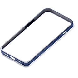PG-23ABP14NV [iPhone 15/15 Pro用 アルミニウムバンパー ネイビー]