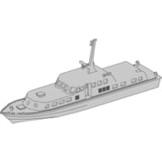 T23V700-025M 1/700 海上自衛隊 YF2137号30t型交通船 [組立式プラスチックモデル]