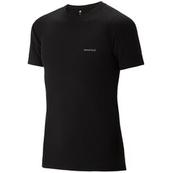 ジオライン M.W.Tシャツ Men's 1107781 ブラック (BK) Sサイズ [アウトドア アンダーウェア メンズ]