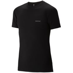 ジオライン M.W.Tシャツ Men's 1107781 ブラック (BK) Lサイズ [アウトドア アンダーウェア メンズ]