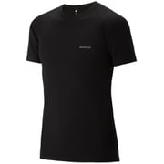ジオライン M.W.Tシャツ Men's 1107781 ブラック (BK) XLサイズ [アウトドア アンダーウェア メンズ]