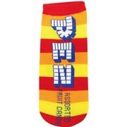 JGS0575 お菓子パッケージ ソックス 22～24cm PEZ ストライプ [キャラクターグッズ]