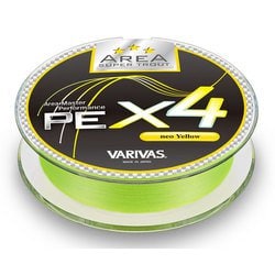 スーパートラウトエリア PEX4 ネオイエロー 75m 0.2号
