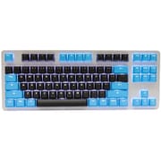 ブラック/ブルー キーキャップセット Cherry社製のメカニカルキーボードと互換 th-black-blue-keycap-set