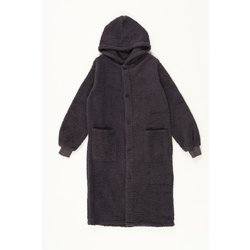 着る毛布ロング丈 M ブラック 326053003950