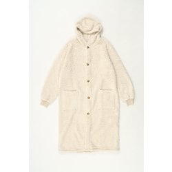 着る毛布ロング丈 L ベージュ 326053013400
