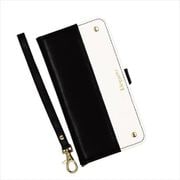EL-PIX8P-BW [Google Pixel 8 Pro用 ケース 手帳型 ツートン スマホケース ブラック・ホワイト]