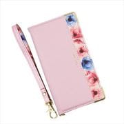 BL-PIX8P-PK [Google Pixel 8 Pro用 ケース 手帳型 ブルーミー スマホケース フラワー ピンク]