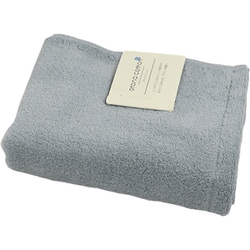 otona cotton plus（オトナコットンプラス） 無撚糸カラー フェイスタオル ブルー ONZG-2600BL