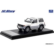 HS446WH 1/43 三菱 パジェロ メタルトップワイド XR-II 1991 ソフィアホワイト/サイマーグレー [レジンキャストミニカー]