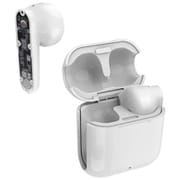 完全ワイヤレスイヤホン Bluetooth対応 ホワイトスケルトン BL-125