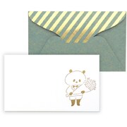 メッセージカード封筒セット mizutama パンダ 351648