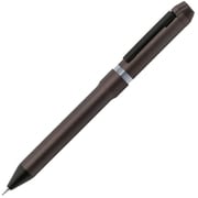 【限定】回転式多機能ペン シャーボNu（ニュー） ダークトーンシリーズ ボール径：0.7mm インク色：2色（黒・赤） シャープペン芯径：0.5mm 本体色：ダークボルドー トップインシャープ機構搭載 SB35-DA-DBO