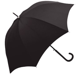 長傘 婦人用 雨晴兼用 くすみカラー 60cm ジャンプ式 BK 112280