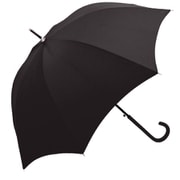 長傘 婦人用 雨晴兼用 くすみカラー 60cm ジャンプ式 BK 112280