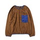 2327804 [アタタカフリースクルーネックT 69KHAKI メンズ Lサイズ]