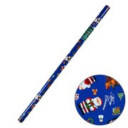 クリスマスラッピングペーパー アオ サンタソリ 413631