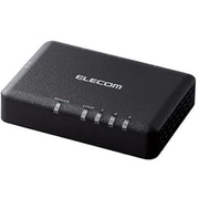 EHC-G03PA2-SB [スイッチングハブ LAN ハブ 3ポート 1000/100/10Mbps AC電源 ファンレス 静音 省エネ機能 ブラック]