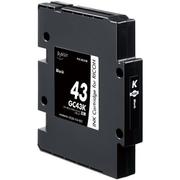 互換インクカートリッジ リコー GC43K ブラック(顔料) PLE-RC43B