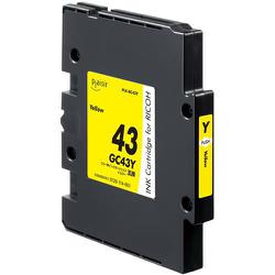 互換インクカートリッジ リコー GC43Y イエロー（顔料） PLE-RC43Y