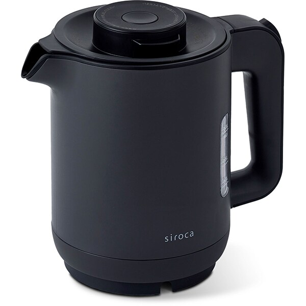 蒸気セーブ電気ケトル 0.8L ブラック SK-A151（K）