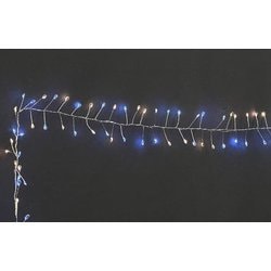 CN43315GS-400 [400球LED クラスターコッパーライトガーランド（コントローラー付） 7×520×7cm]