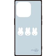 MF-465BL [iPhone 15 Pro スクエアガラスケース ミッフィー]