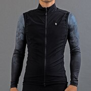 liwv018-XL [ストレッチウインドベスト フラグメント ブラック XL]
