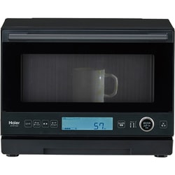 【新品未使用】ハイアールオーブンレンジ（ブラック）JM-WFVH20A-K Haier JM-WFVH20A-K オーブンレンジ【20L/50・60Hz/ワイド