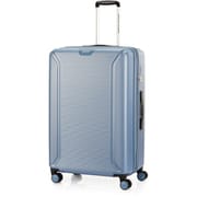 スーツケース ROBOTECH(ロボテック) 77cm 拡張タイプ 旅行日数目安:1週間以上 100L/拡張時116L TSAロック搭載 大容量 4輪キャスター 旅行 出張 メタリックブルー QO8-21004