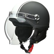 ハーフヘルメット シールド付 CR-760MBK/WH
