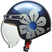シールド付NOVIAハーフヘルメット レディース/S NOVIANV/GY