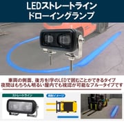現場監督 12~48V LEDストレートラインドローイングランプ D-2221