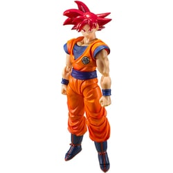 S.H.Figuarts（フィギュアーツ） ドラゴンボール超 スーパーサイヤ人ゴッド孫悟空-正しき心がもたらすサイヤ人の神- [塗装済可動フィギュア 全高約140mm 2025年4月再生産]