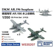 BSTWS35207 1/350 ドイツ海軍 アラド Ar 196 3機セット [プラモデル用パーツ]