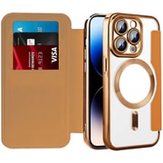 RM-15MGPM-OR [iPhone 15 Pro Max用 手帳型マグセーフ対応ケース オレンジ]